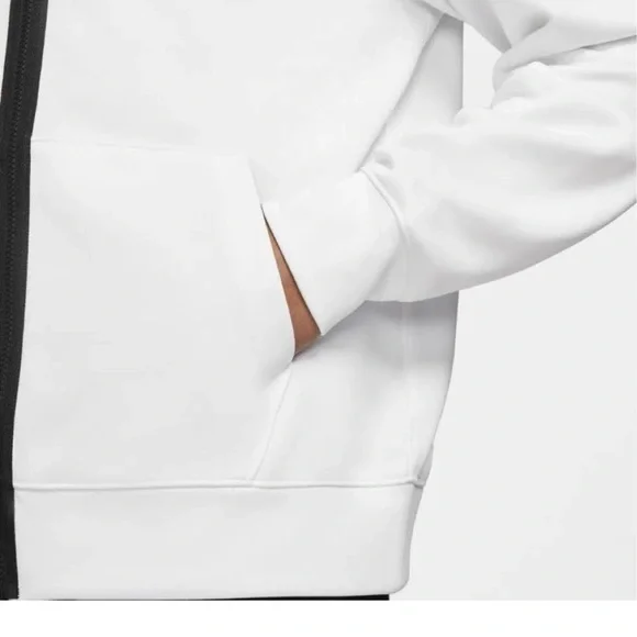 Nike Men’s White Spotlight Basketball Hoodie XXL - Picture 3 of 6